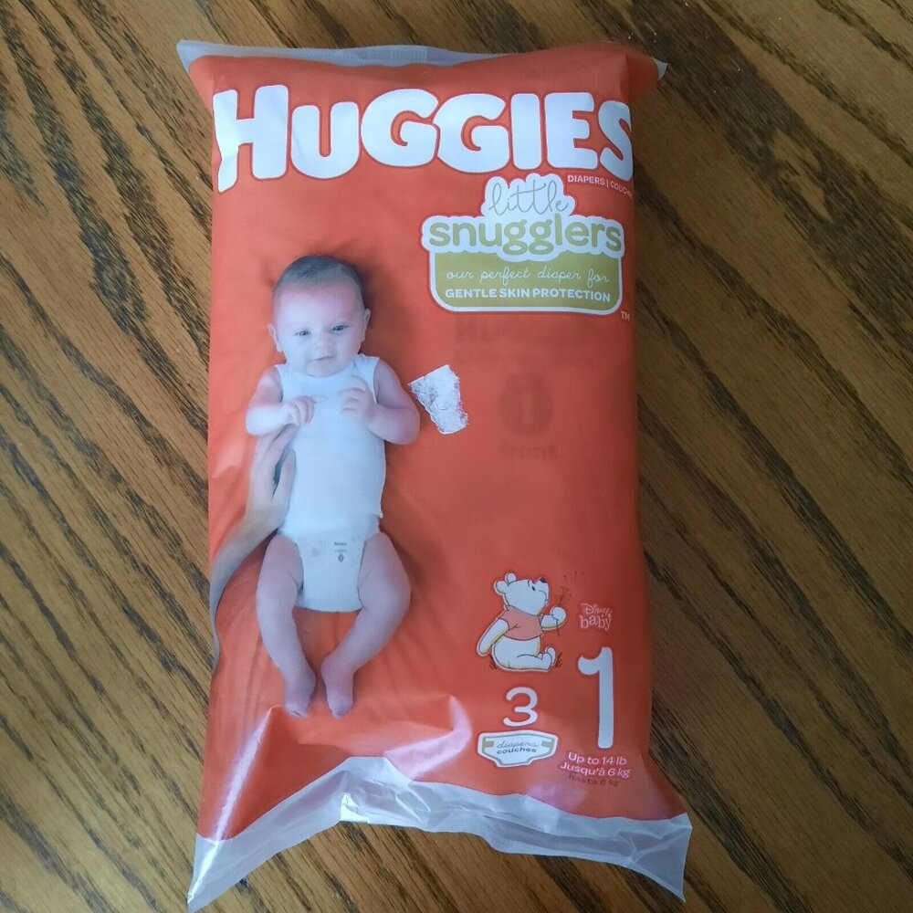 Huggies Diapers Snugglers Travel Pack 3 Diapers Size 1 Winnie The Pooh